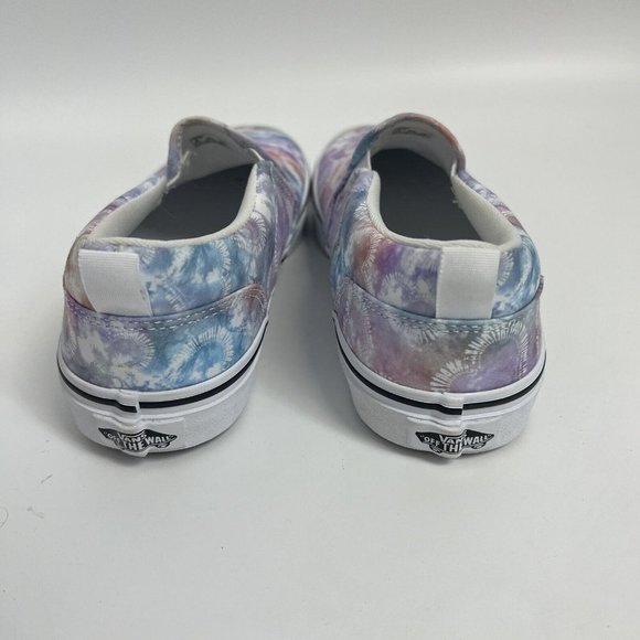 Vans Asher Heart Tie Dye Multi Canvas Slip On Skate Shoes-Asst Sz 6 - Picture 5 of 8